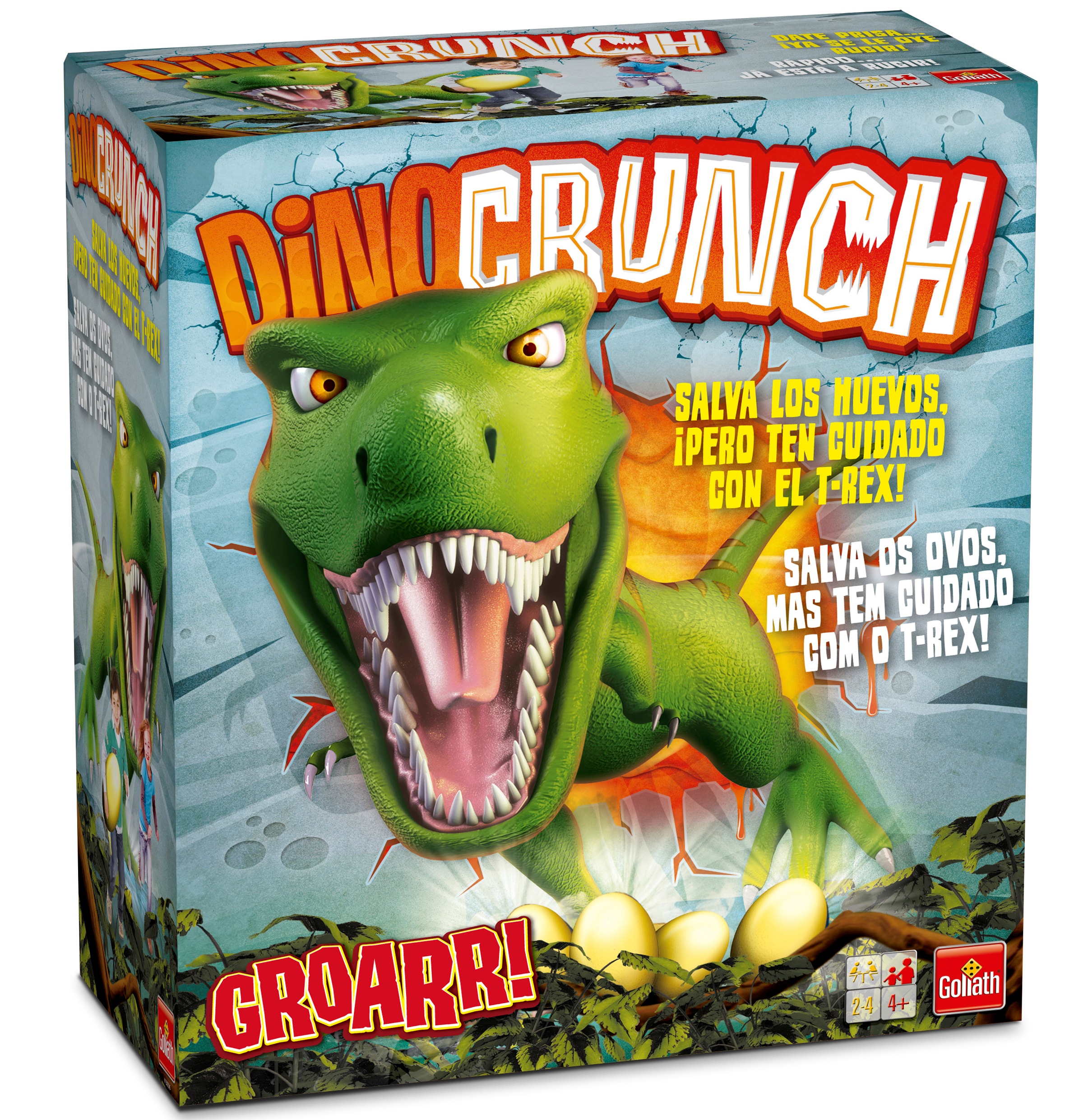 Goliath Dino-Crunch T-rex Jogo Para Crianças