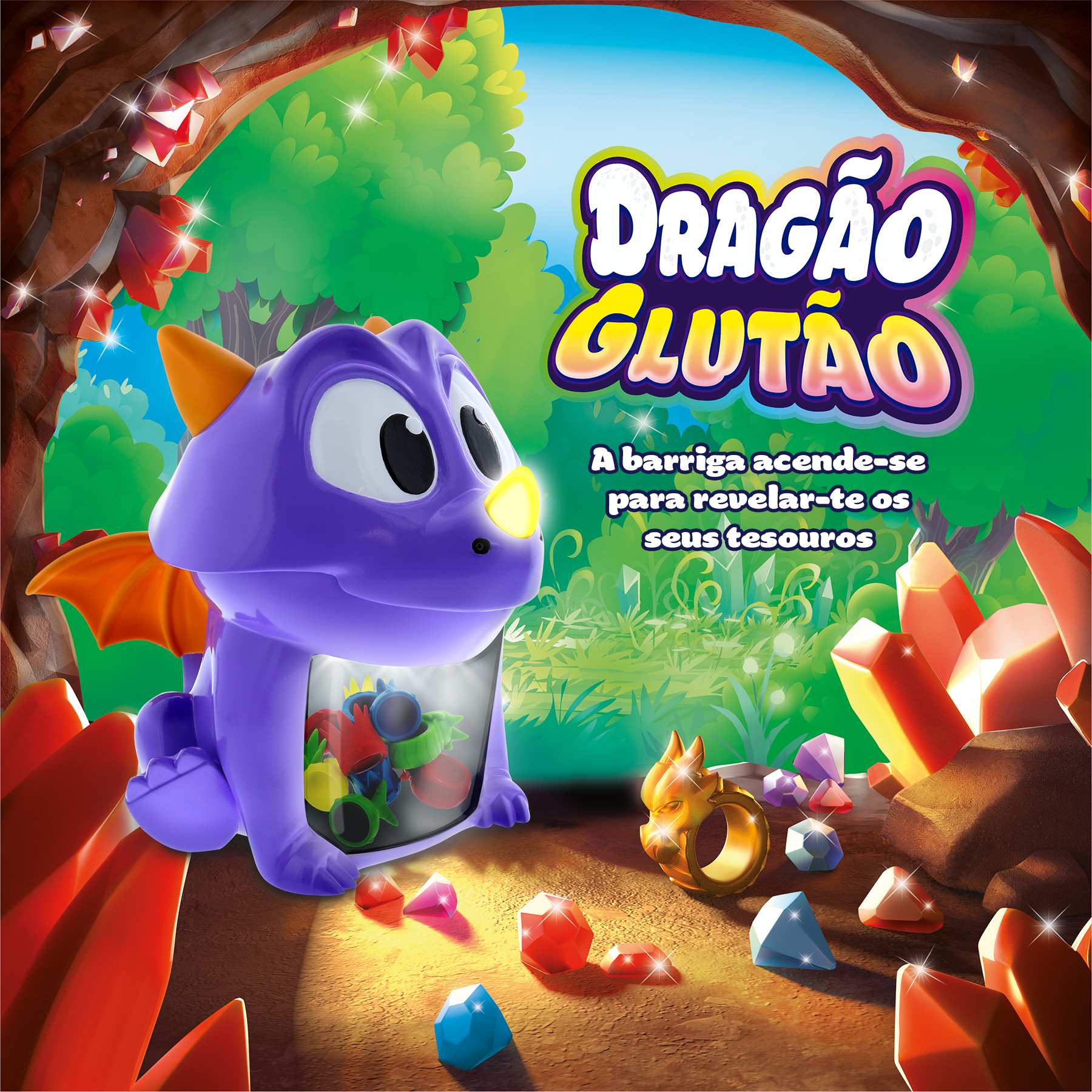 Jogo Infantil GOLIATH Dragão Glutão (Idade Mínima: ‍4 Anos - Dificuldade:  Baixa)